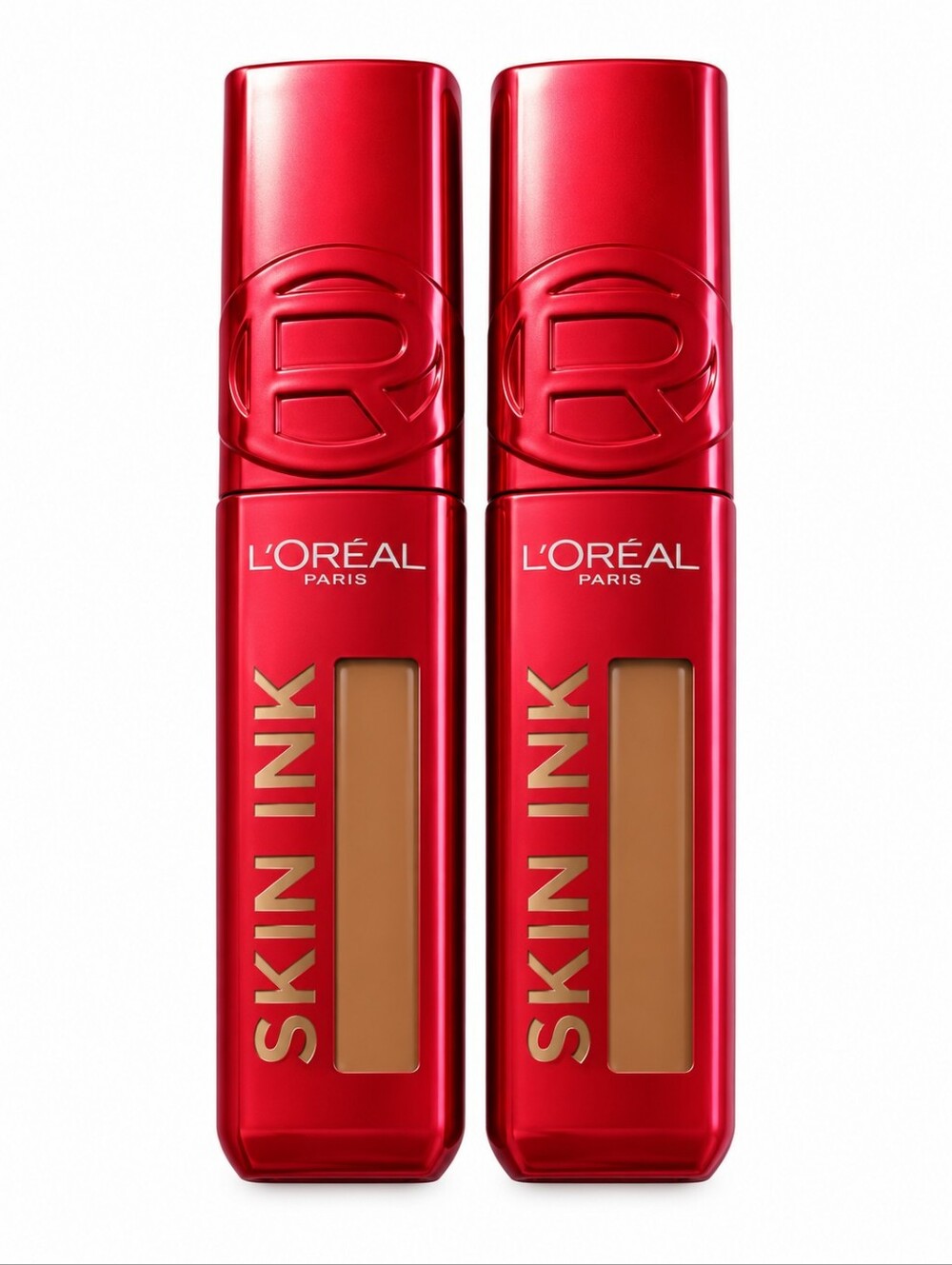 2 x L'Oreal Infallible Skin Ink 2-in-1 Foundation & Concealer, 375 Tan Warm